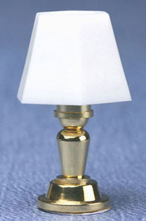 Dollhouse Miniature Bedroom Table Lamp